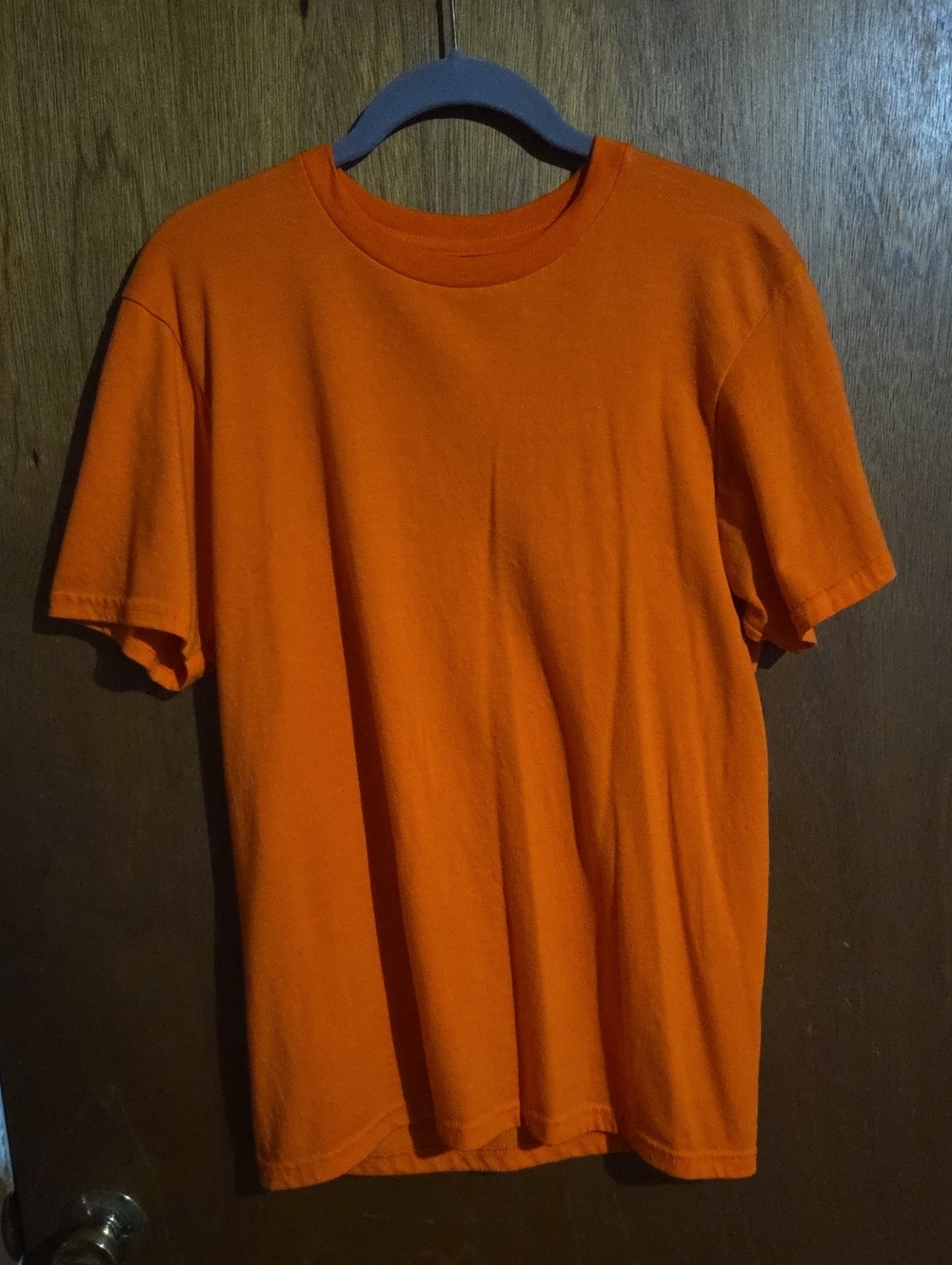 Everyday Short Sleeve Crew Neck Tee - Orange
